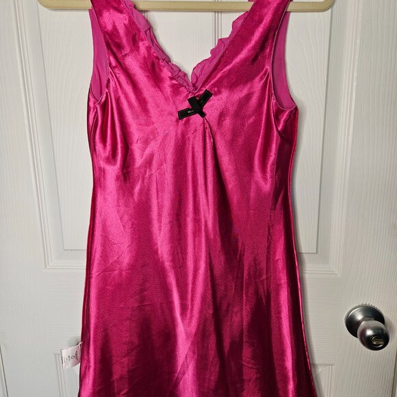 BCBG MAXAZRIA Hot Pink Ruffled mini dress size 6 - Picture 11 of 15